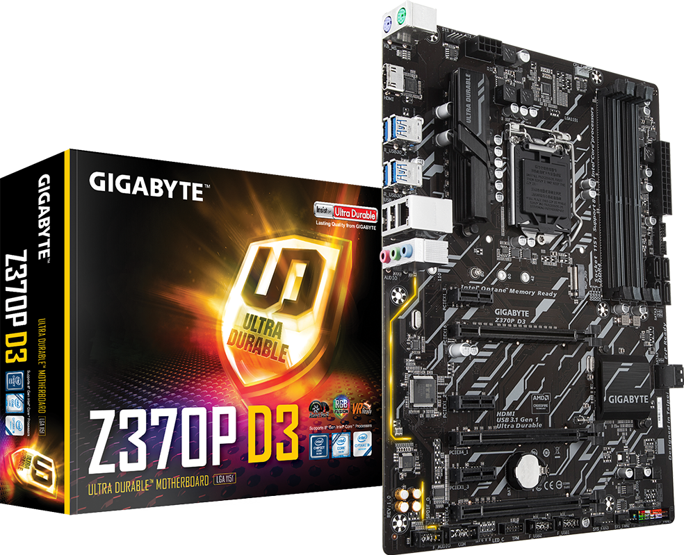 Placa Mãe GIGABYTE Z370P D3 (LGA 1151)