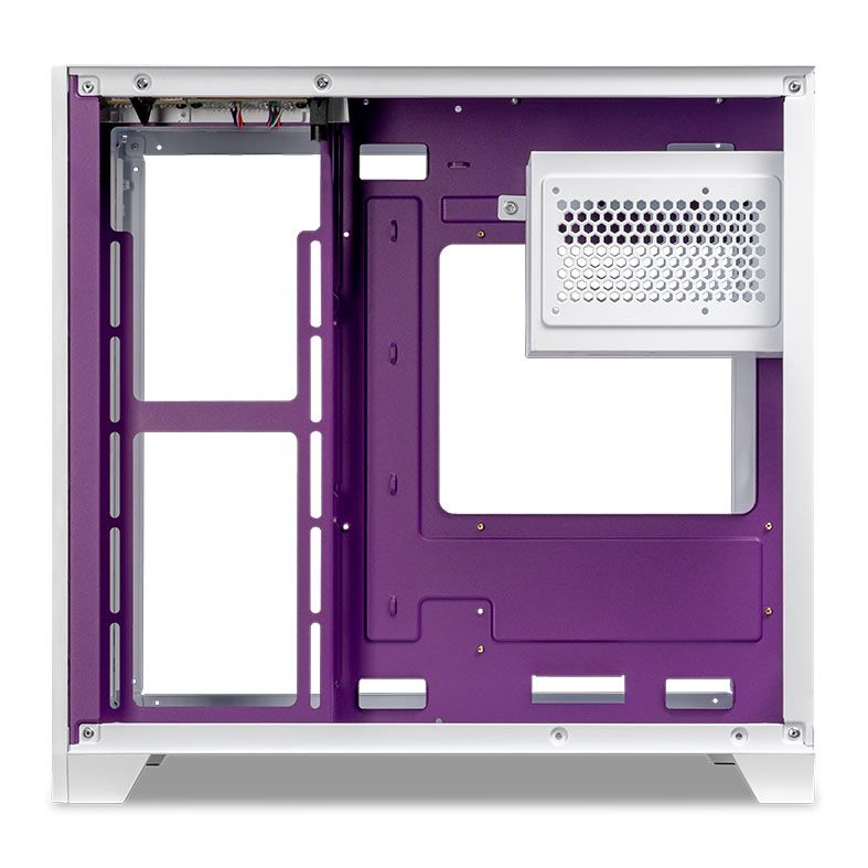 Gabinete Gamer Mancer CV300 (WHITE & PURPLE)