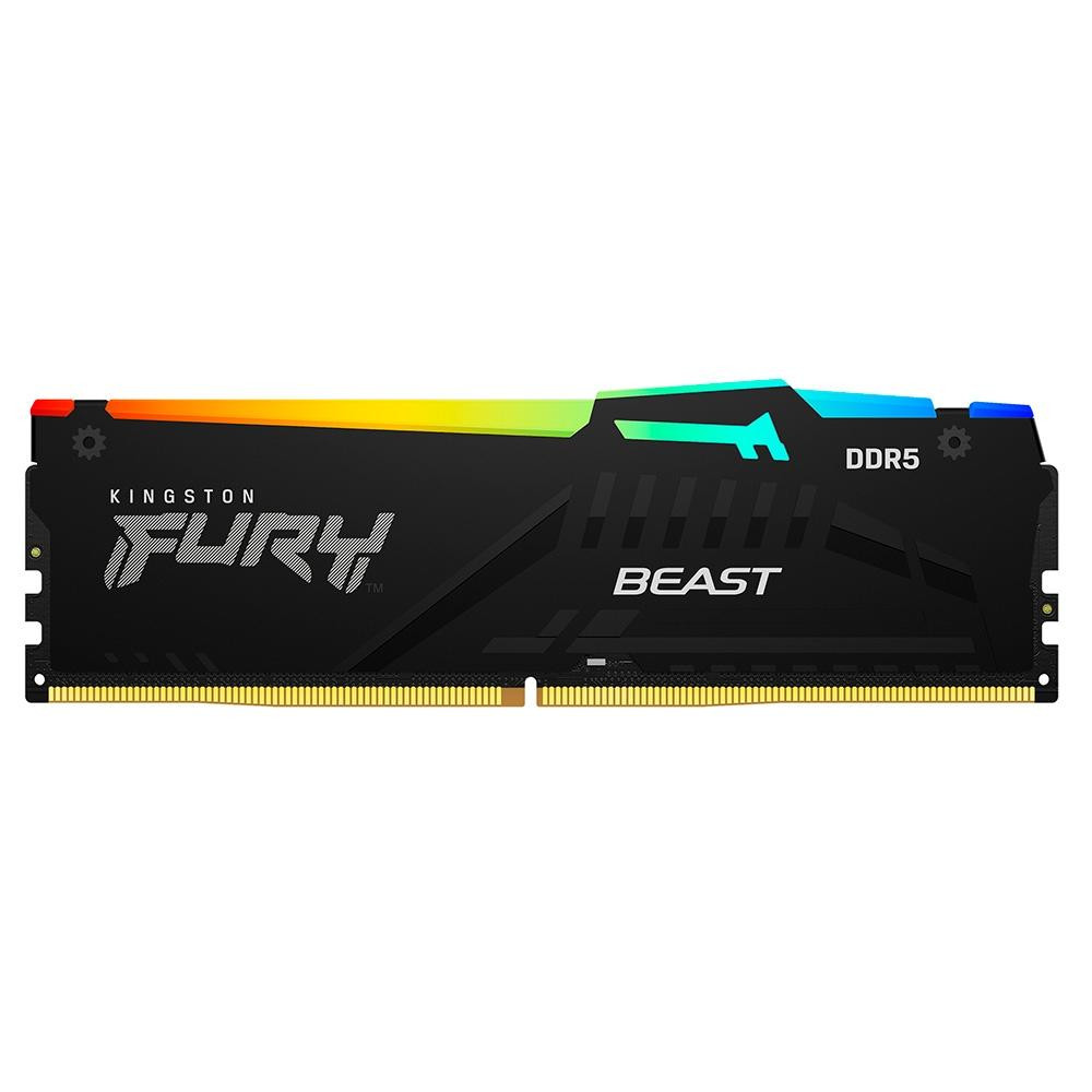 MEMORIA RAM 8GB HYPER FURY DDR5 RGB 6000Mhz