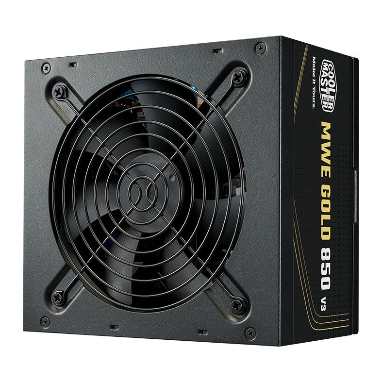 FONTE 850W MWE 850 V.3 COOLER MASTER (GOLD) (ATX 3.1)