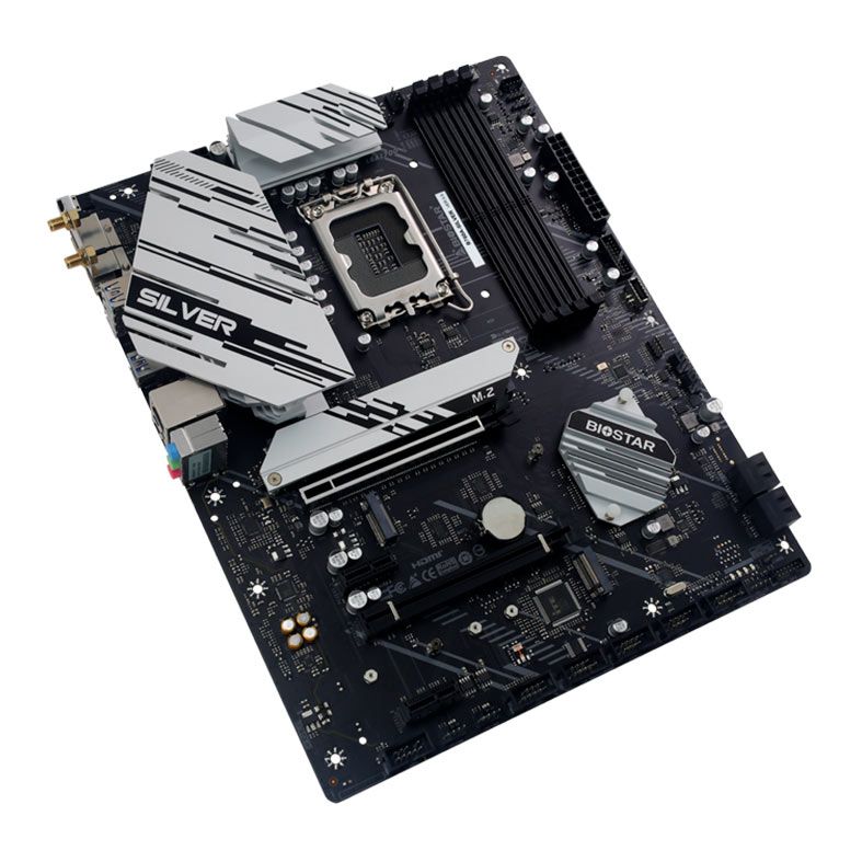 PLACA MÃE BIOSTAR B760A-SILVER (DDR5)