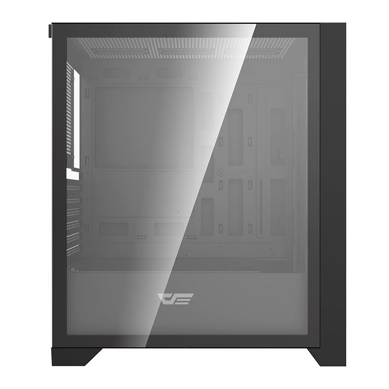GABINETE GAMER AIGO DARKFLASH DRX70 GLASS MID TOWER ATX LATERAL DE VIDRO TEMPERADO PRETO DRX70-GLASS-BK