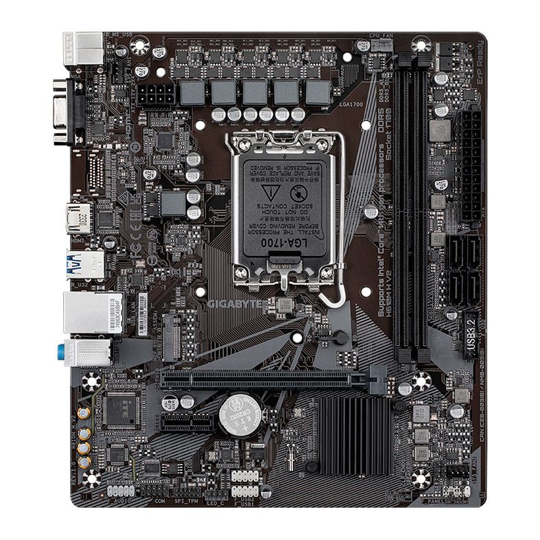PLACA MÃE H610M H V2 GIGABYTE DDR5