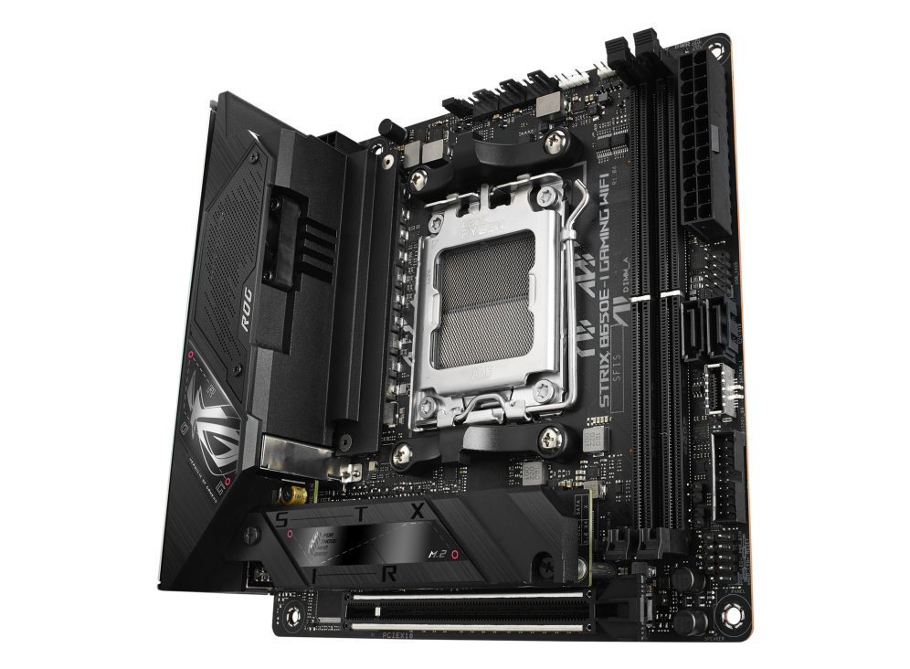 PLACA-MAE ASUS ROG STRIX B650E-I GAMING WIFI AM5 B650 MINI-ITX DDR5 WIFI 6E BLUETOOTH 5.2