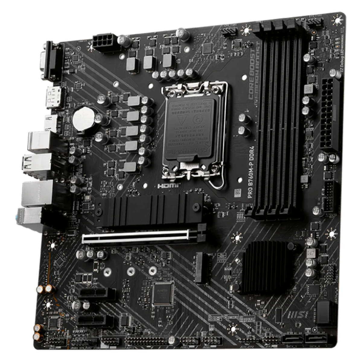 PLACA-MÃE MSI PRO B760M-P DDR4 B760 LGA1700 MATX DDR4