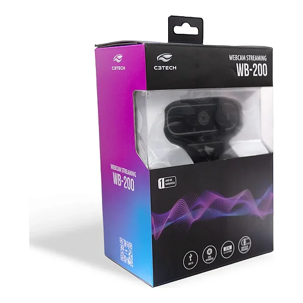 WEBCAM C3TECH QHD 2K WB-200BK