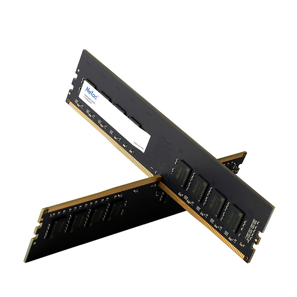 MEMÓRIA RAM 16GB NETAC BASIC DDR4 3200MHZ UDIMM CL22 NTBSD4P32SP-16J