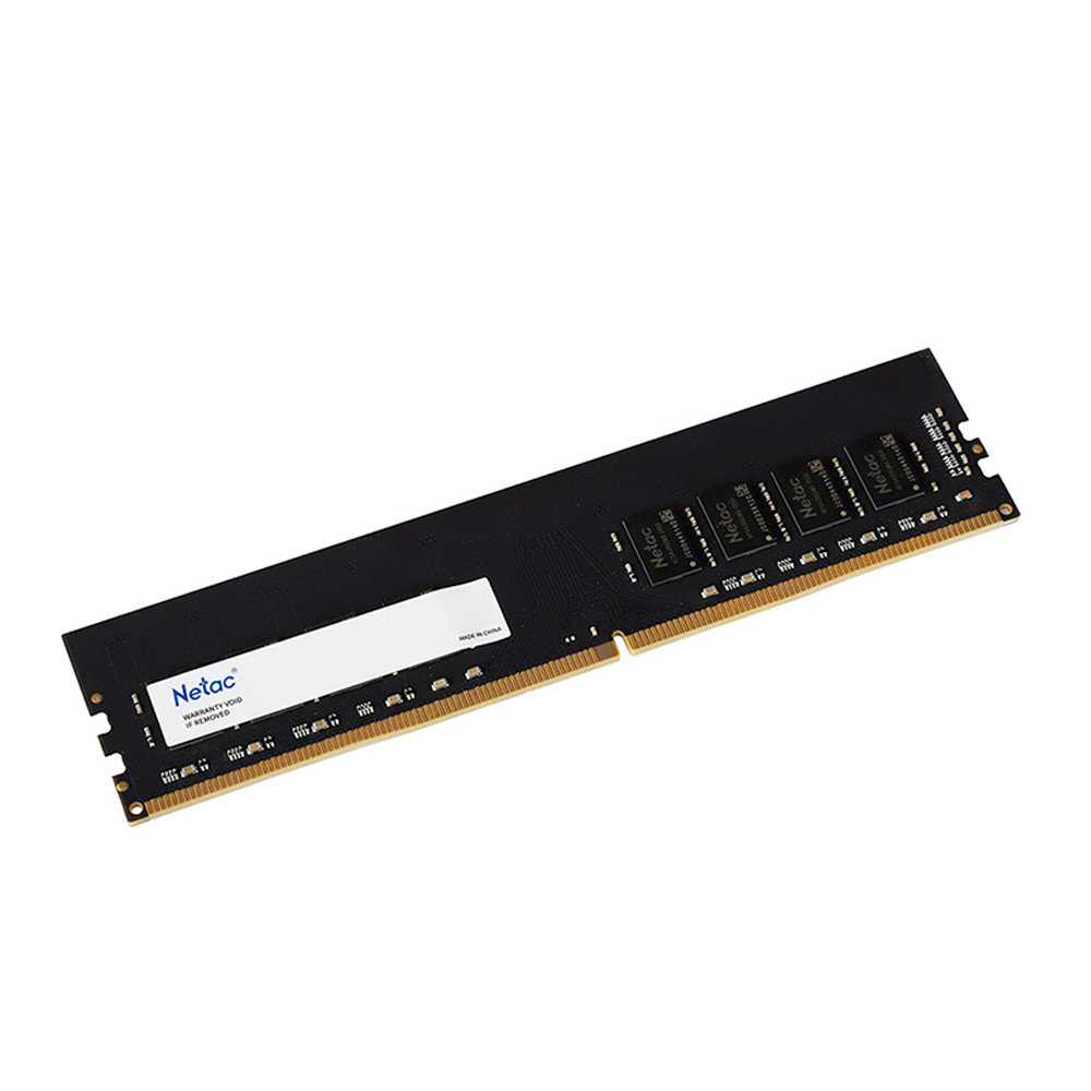 MEMÓRIA RAM 16GB NETAC BASIC DDR4 3200MHZ UDIMM CL22 NTBSD4P32SP-16J