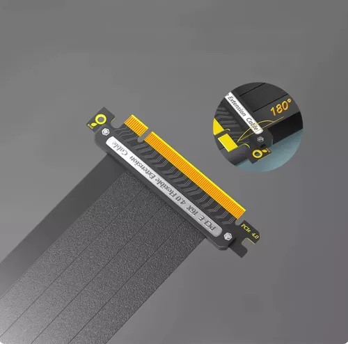 Cabo Extensor Pci-e 4.0 X16 25cm - Flexível Gamer Riser