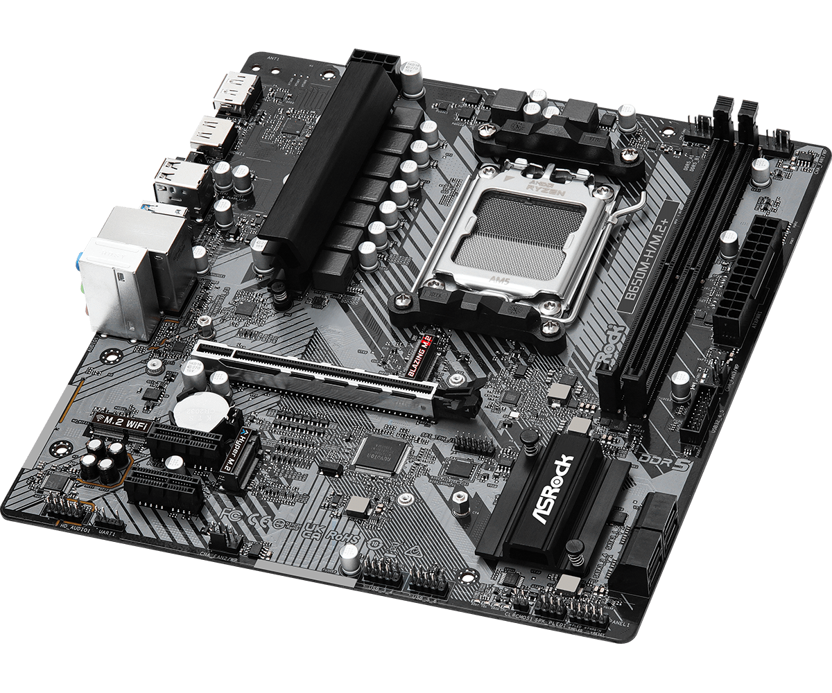 PLACA MÃE B650M-H ASROCK