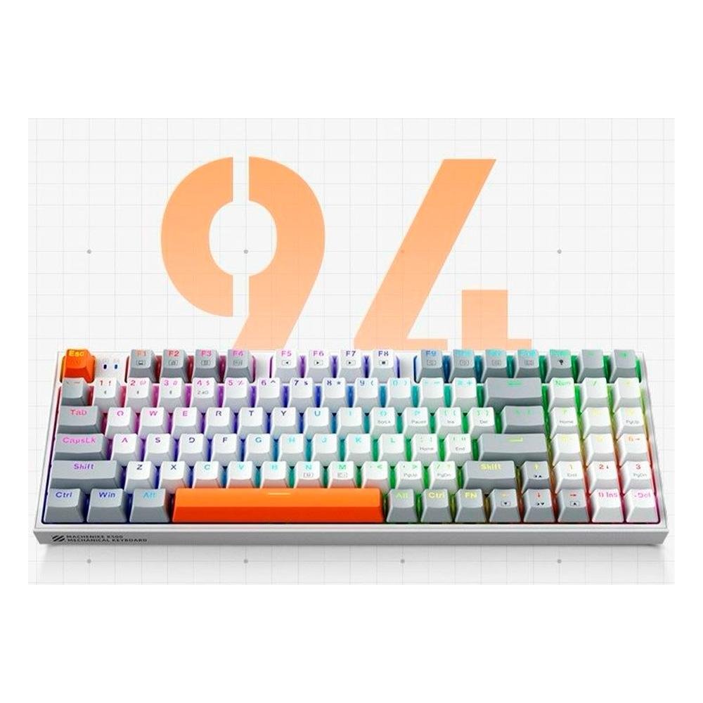 TECLADO MECANICO MACHENIKE K500-B94 RGB (SWITCH RED)