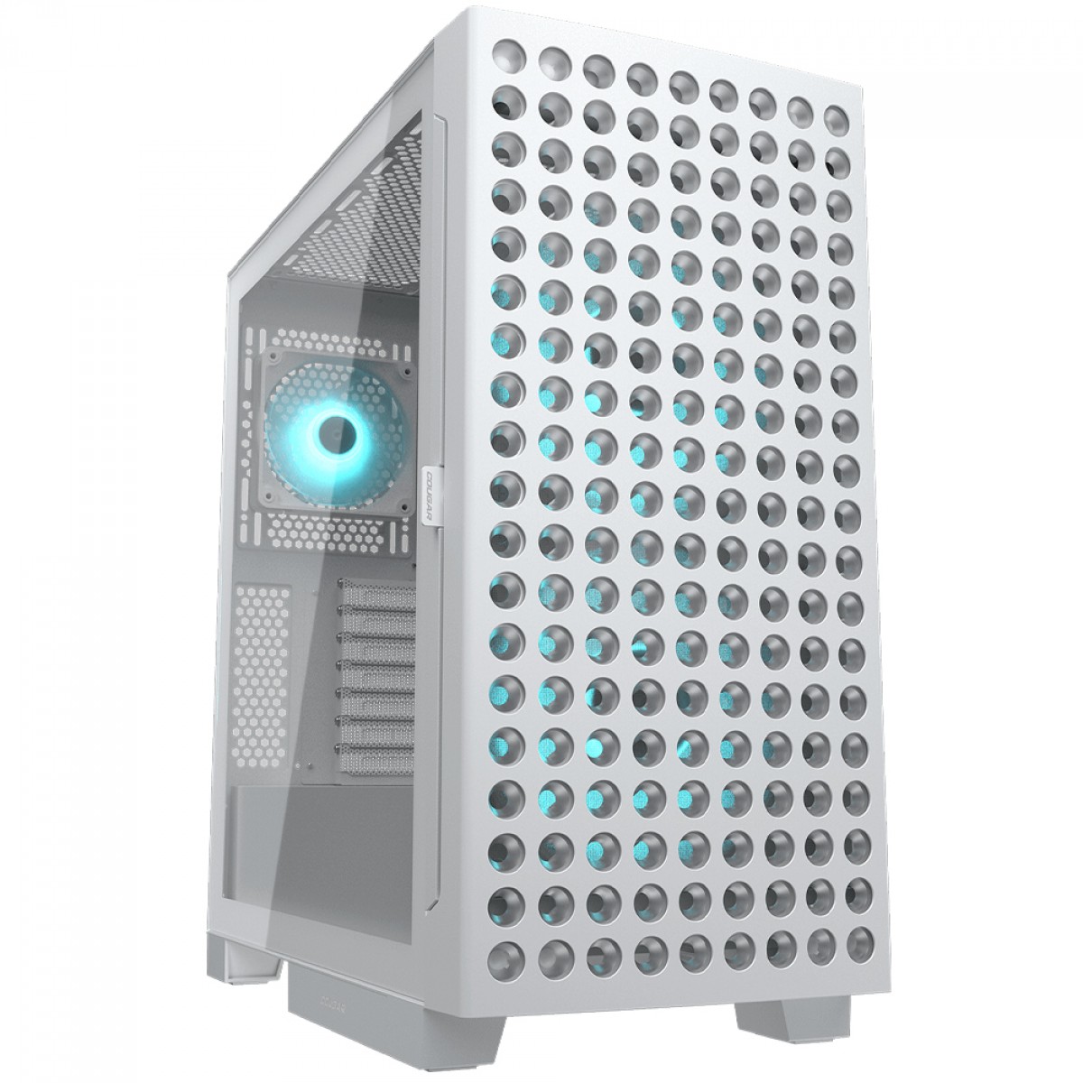 Gabinete Gamer COUGAR AIRFACE ECO RGB (WHITE)