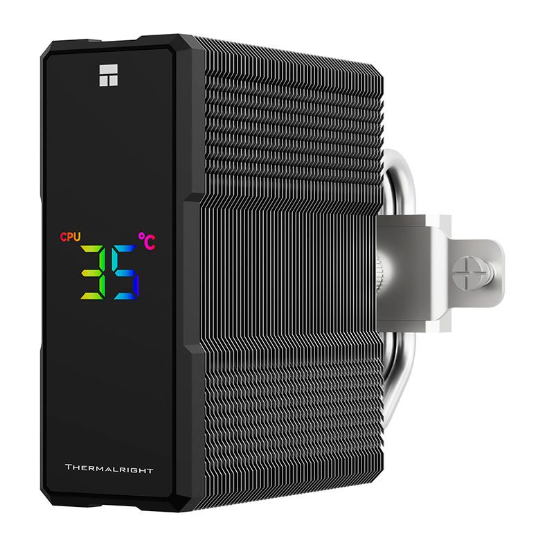 AIR COOLER THERMALRIGHT ASSASSIN X 120 R DIGITAL ARGB (4 HEATPIPES 6MM) (120MM) (PRETO)