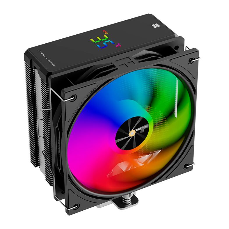 AIR COOLER THERMALRIGHT ASSASSIN X 120 R DIGITAL ARGB (4 HEATPIPES 6MM) (120MM) (PRETO)