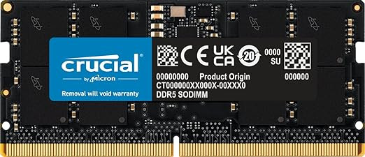 MEMORIA RAM 16GB CRUCIAL PC5 4800MHZ