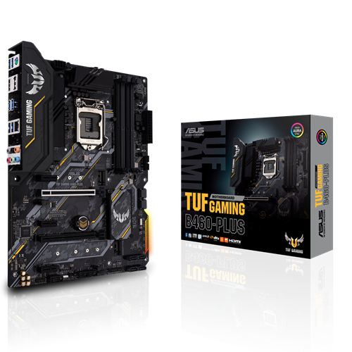 PLACA-MÃE ASUS TUF GAMING B460-PLUS LGA1200 B460 ATX DDR4