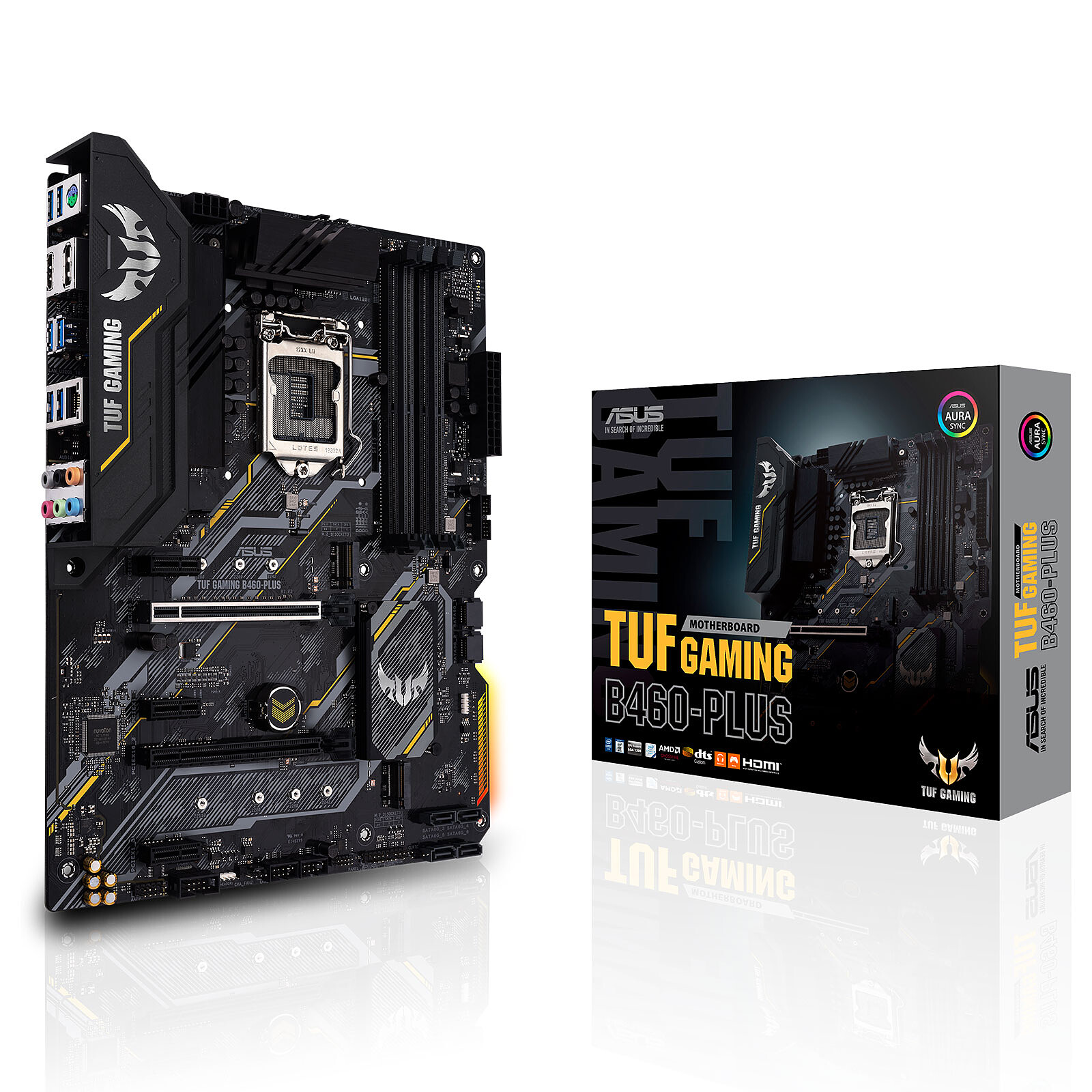 PLACA-MÃE ASUS TUF GAMING B460-PLUS LGA1200 B460 ATX DDR4