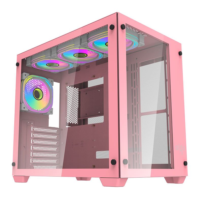 Gabinete Gamer Darkflash C285 (ROSA)