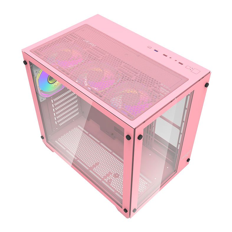 Gabinete Gamer Darkflash C285 (ROSA)