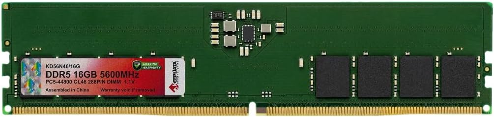 MEMORIA RAM 8GB KEEPDATA DDR5 5600MHZ KD56N46/8G