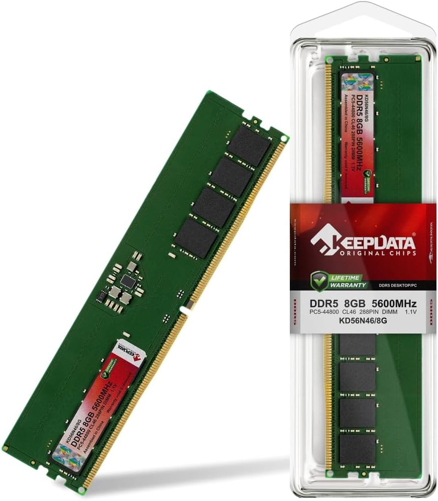 MEMORIA RAM 8GB KEEPDATA DDR5 5600MHZ KD56N46/8G