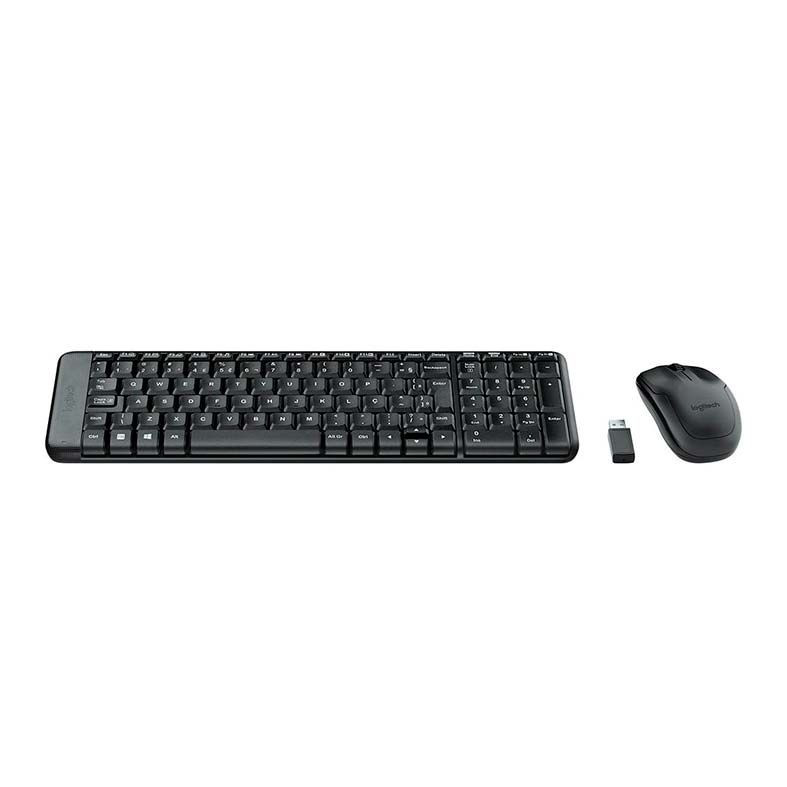 KIT TECLADO E MOUSE LOGITECH MK220