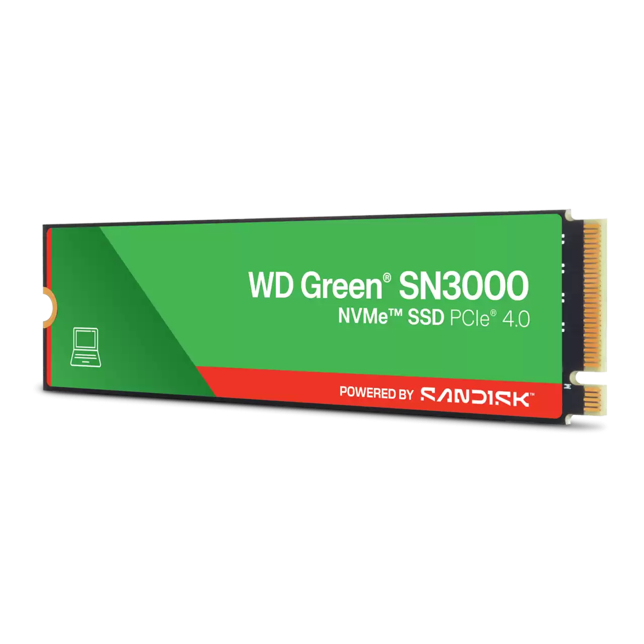 SSD 1TB W.D GREEN SN3000 (M.2 NVME GEN 4) (5.000/4.200MB/s)