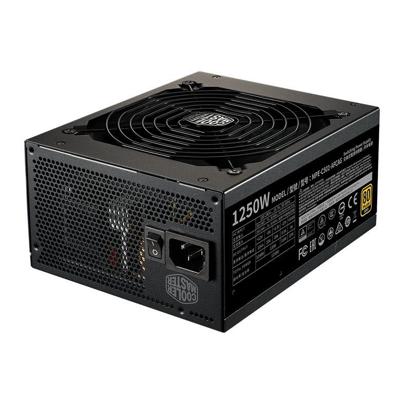 FONTE 1250W COOLER MASTER (GOLD) (FULL MODULAR)