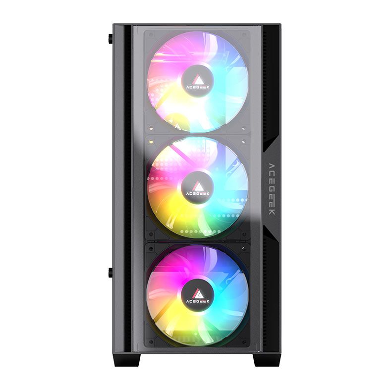 Gabinete Gamer AceGeek STRATUS GLASS