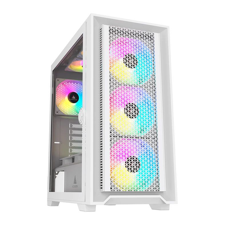 Gabinete Gamer AceGeek TEMPEST A370 (Branco)
