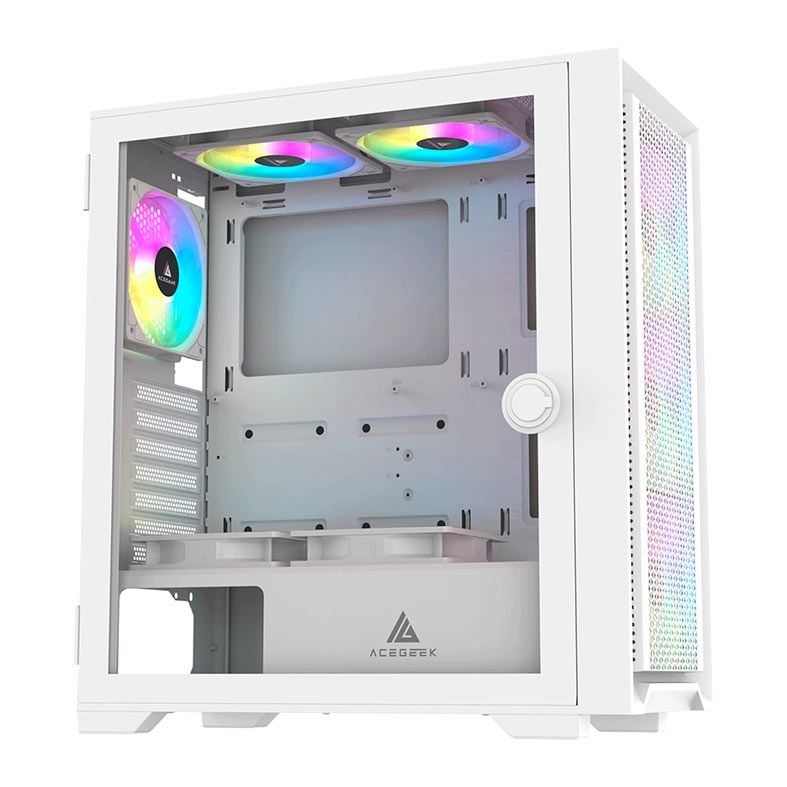 Gabinete Gamer AceGeek TEMPEST A370 (Branco)