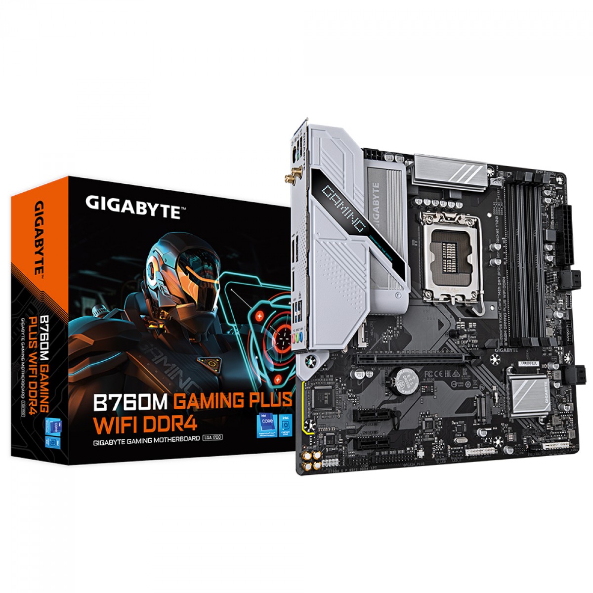 PLACA MÃE B760M GIGABYTE GAMING PLUS (WI-FI) DDR4