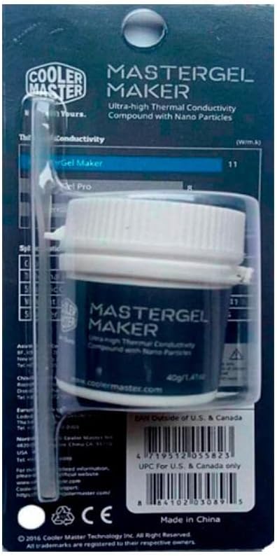 Pasta Térmica Cooler Master MasterGel Maker 40g