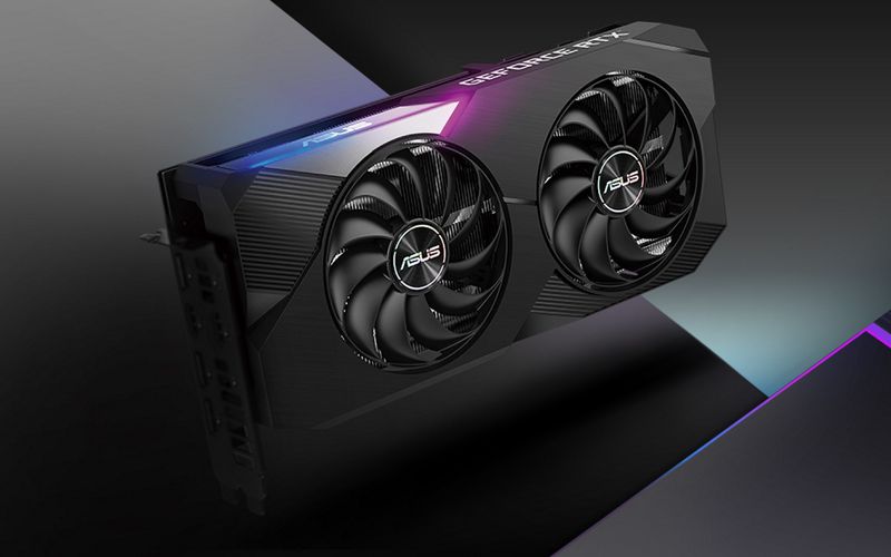 PLACA DE VIDEO 12GB ASUS DUAL GEFORCE RTX 3060 OC GDDR6 PCI-E 4.0 DUAL-RTX3060-O12G