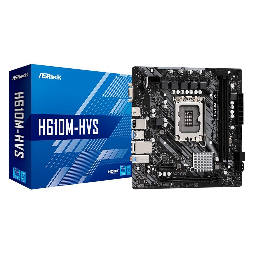 PLACA MÃE H610M-HVS ASROCK DDR4