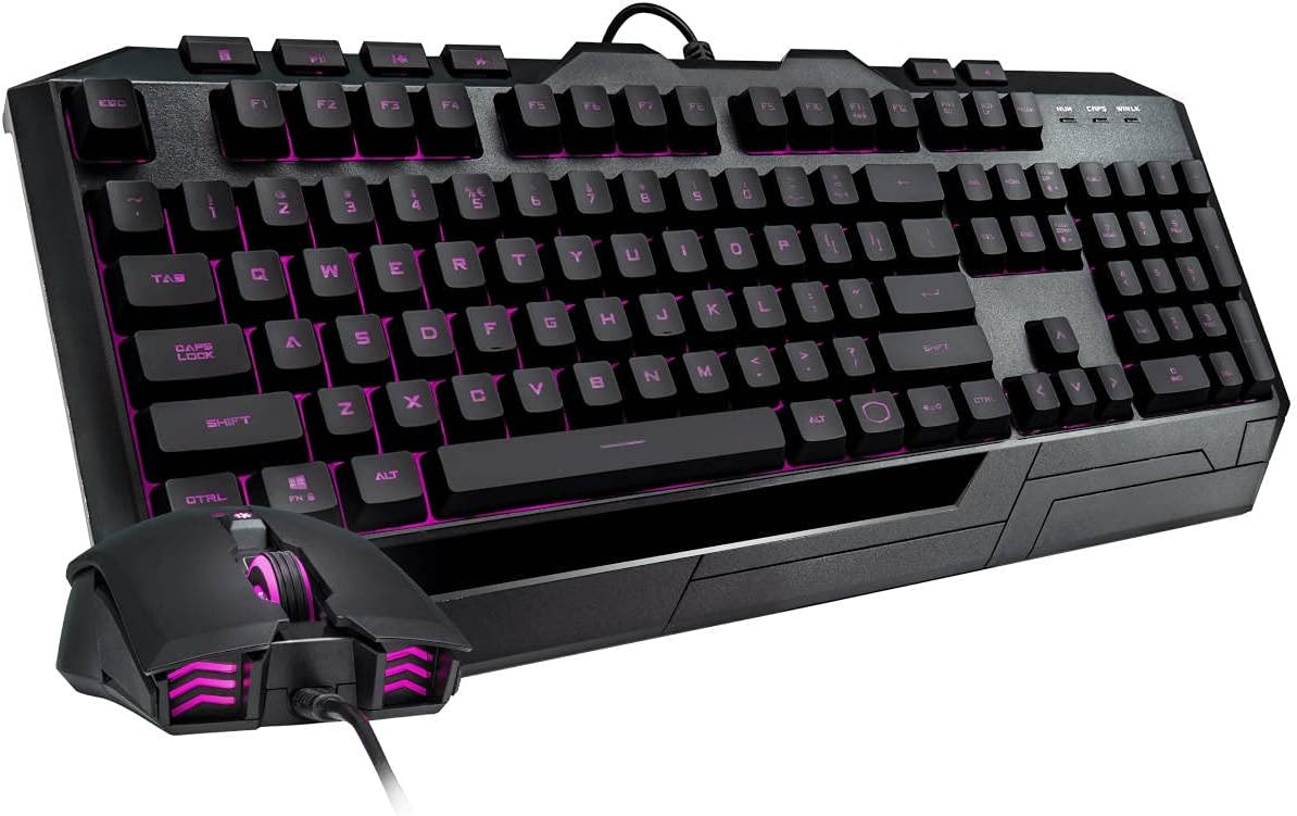 KIT TECLADO E MOUSE COOLER MASTER DEVASTATOR 3 RGB