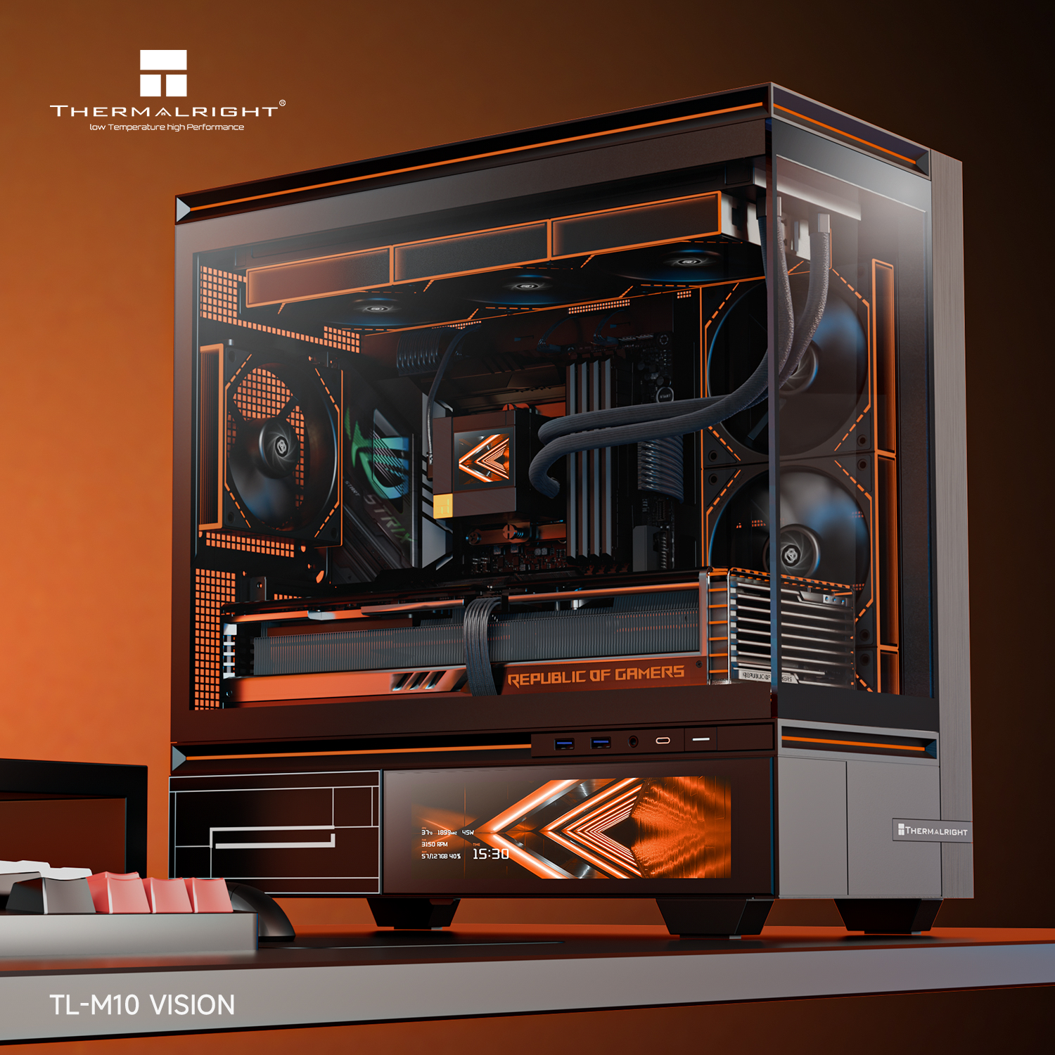GABINETE THERMALRIGHT TL-M10 VISION