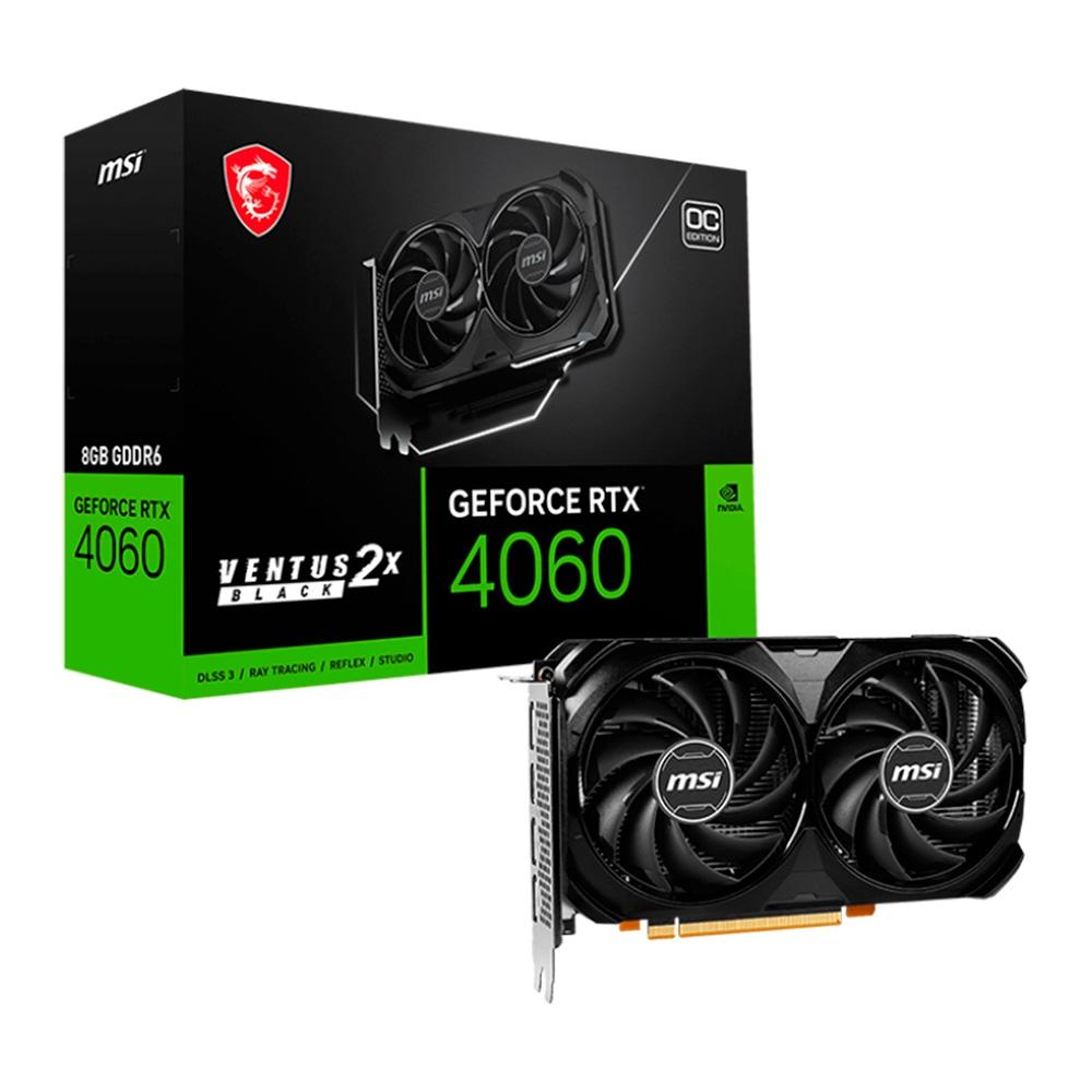 RTX 4060 8GB MSI VENTUS 2X BLACK
