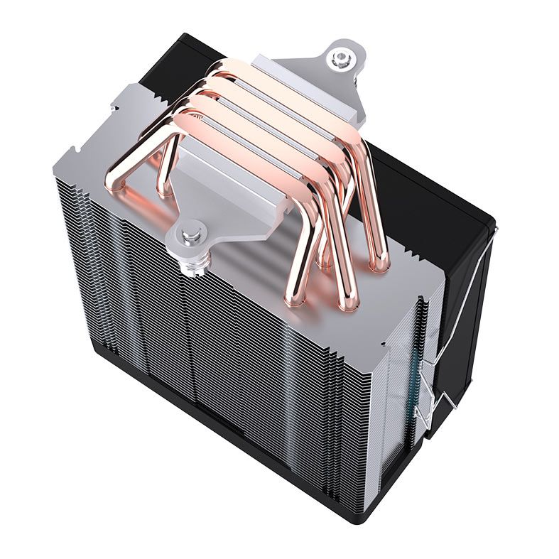 AIR COOLER LOVING COOL AP400B ARGB (4 HEATPIPES) (120MM) (205W TDP) (PRETO)