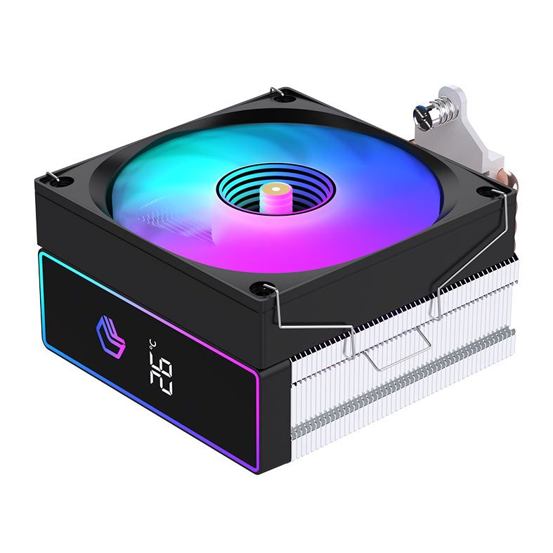 AIR COOLER LOVING COOL AP400B ARGB (4 HEATPIPES) (120MM) (205W TDP) (PRETO)