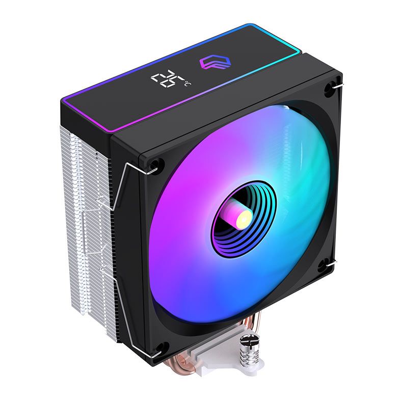 AIR COOLER LOVING COOL AP400B ARGB (4 HEATPIPES) (120MM) (205W TDP) (PRETO)
