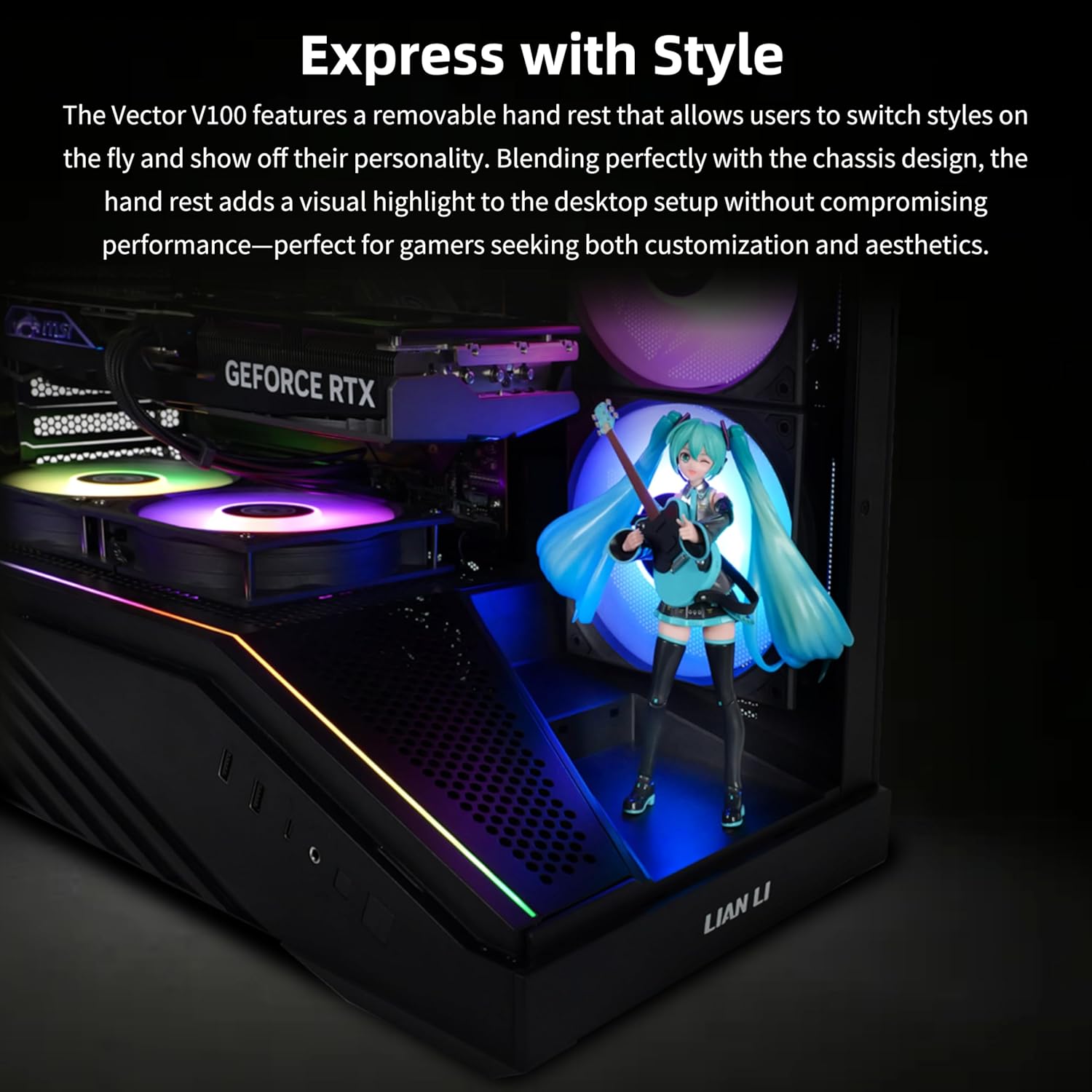 Gabinete Gamer Lian Li Vector V100